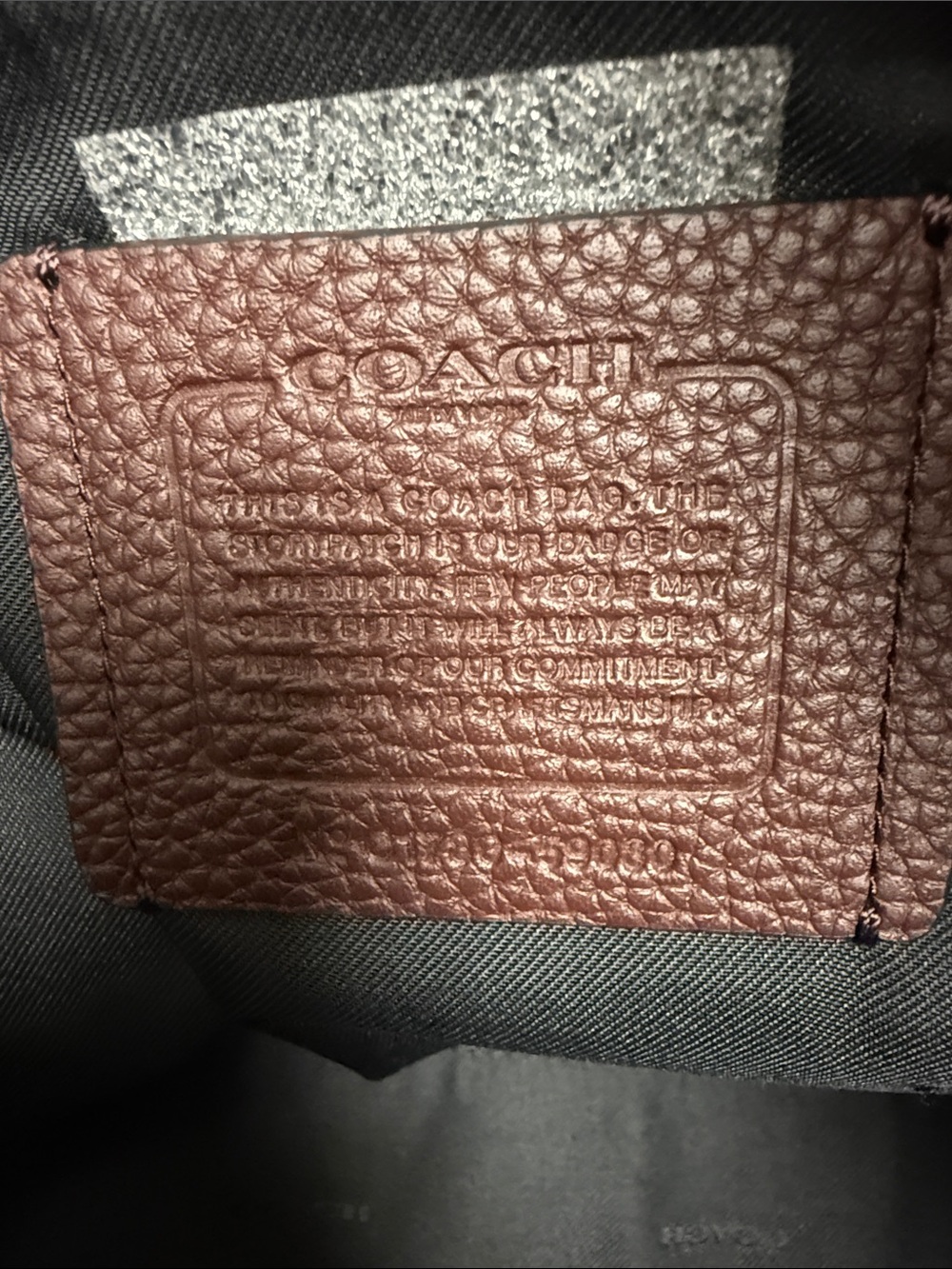 Coach Metropolitan Red and Brown Leather/Suede Tote with Front Pouch- NWT - Picture 9 of 10